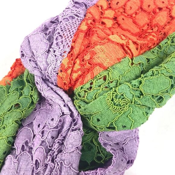 GUCCI 499711 lace flower Turban headband headband hair accessory hair band main image 11